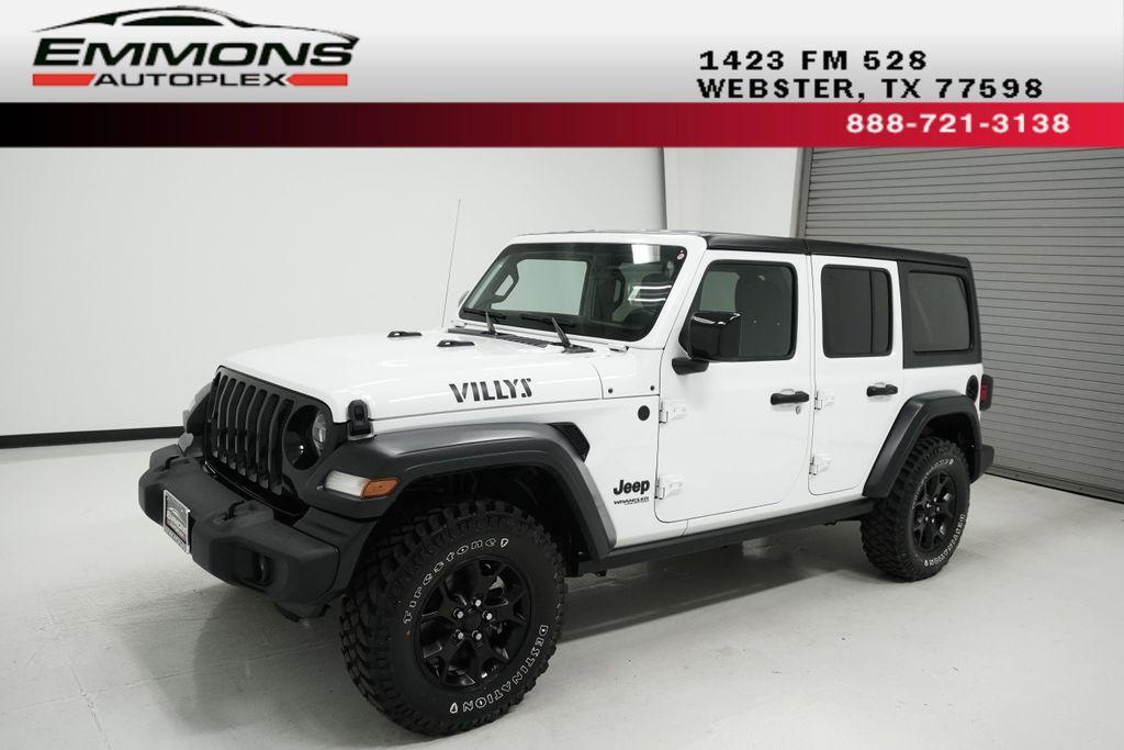 used 2020 Jeep Wrangler Unlimited car, priced at $29,999