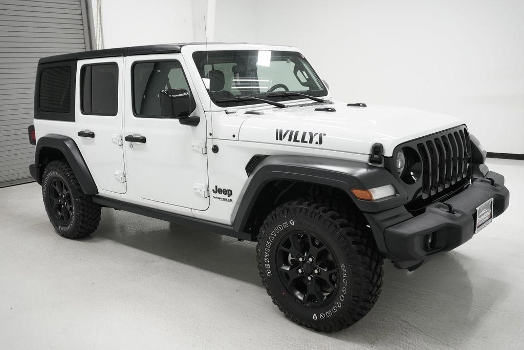 used 2020 Jeep Wrangler Unlimited car, priced at $29,999