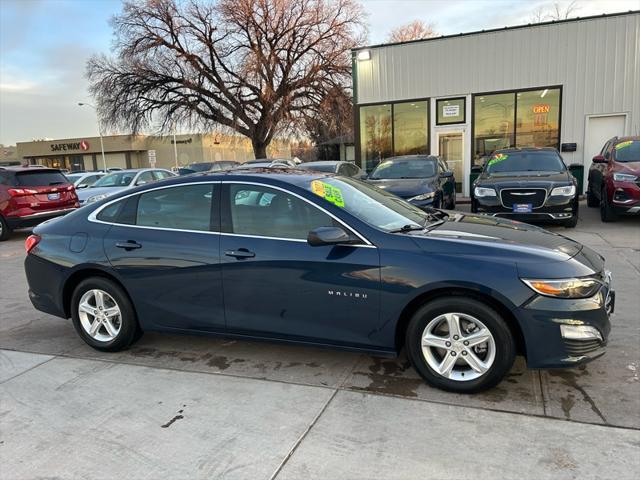 used 2022 Chevrolet Malibu car, priced at $19,750