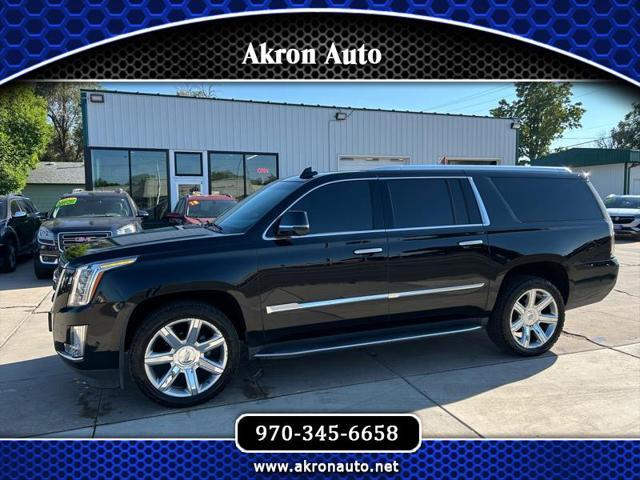 used 2018 Cadillac Escalade ESV car, priced at $32,245