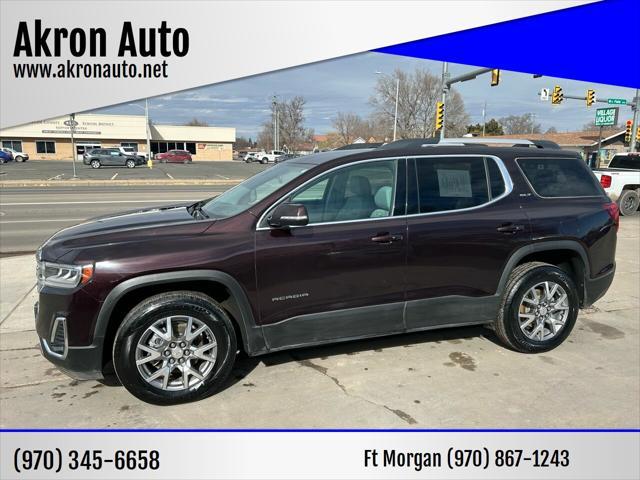 used 2021 GMC Acadia car, priced at $22,995