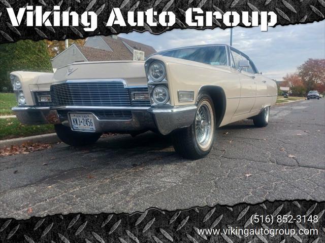 used 1968 Cadillac DeVille car, priced at $29,995