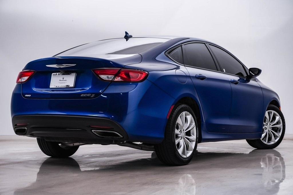 used 2015 Chrysler 200 car, priced at $7,800