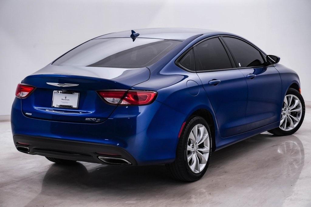 used 2015 Chrysler 200 car, priced at $7,800