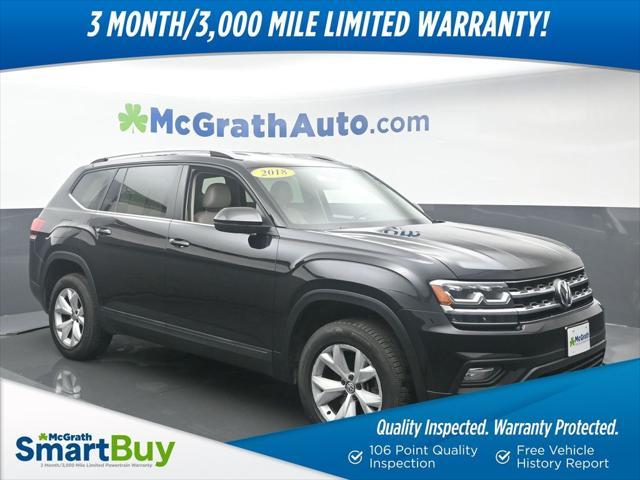 used 2018 Volkswagen Atlas car, priced at $18,250