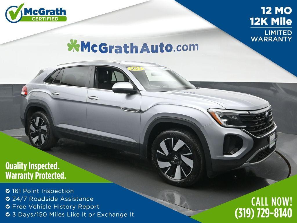 used 2024 Volkswagen Atlas Cross Sport car, priced at $32,543