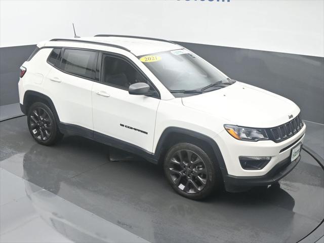 used 2021 Jeep Compass car, priced at $19,302