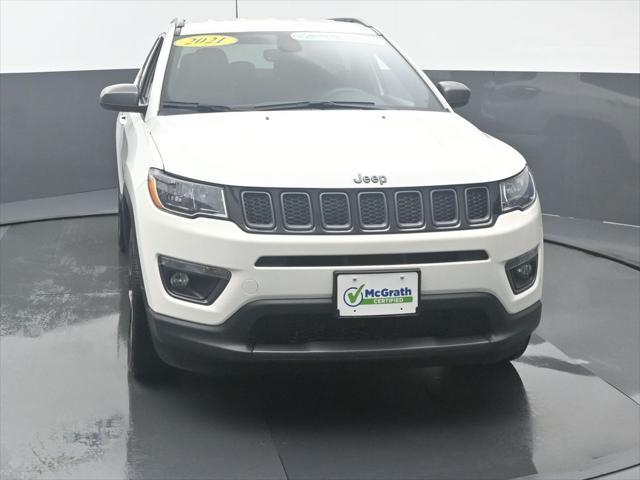 used 2021 Jeep Compass car, priced at $19,302