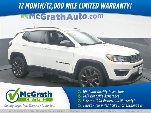 used 2021 Jeep Compass car, priced at $19,761