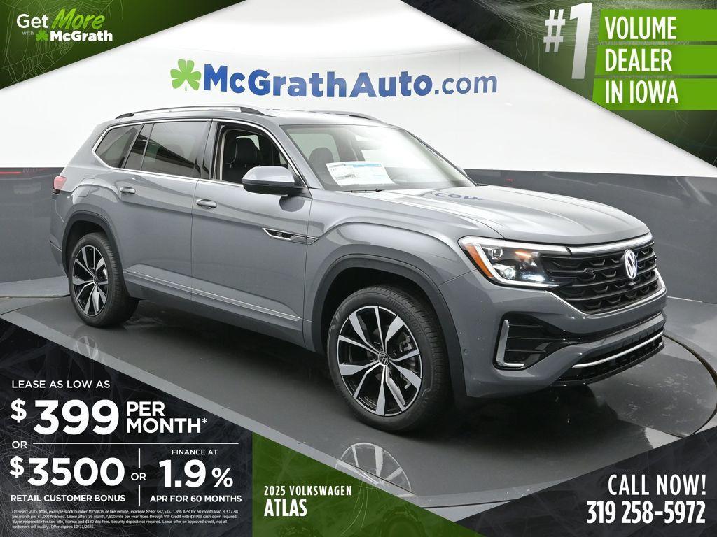 new 2025 Volkswagen Atlas car, priced at $48,553