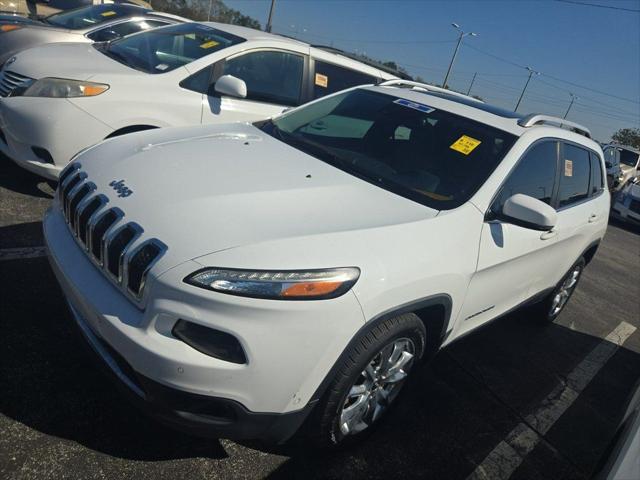 used 2016 Jeep Cherokee car, priced at $13,107