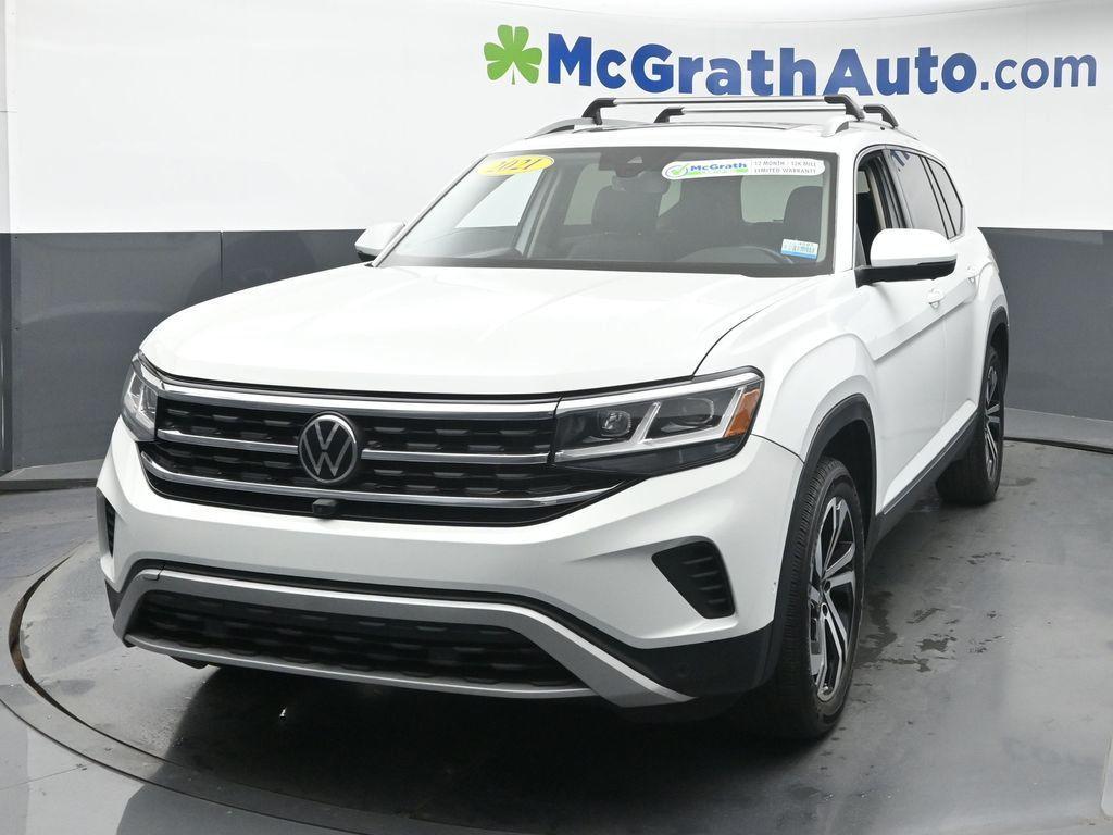 used 2021 Volkswagen Atlas car, priced at $27,831