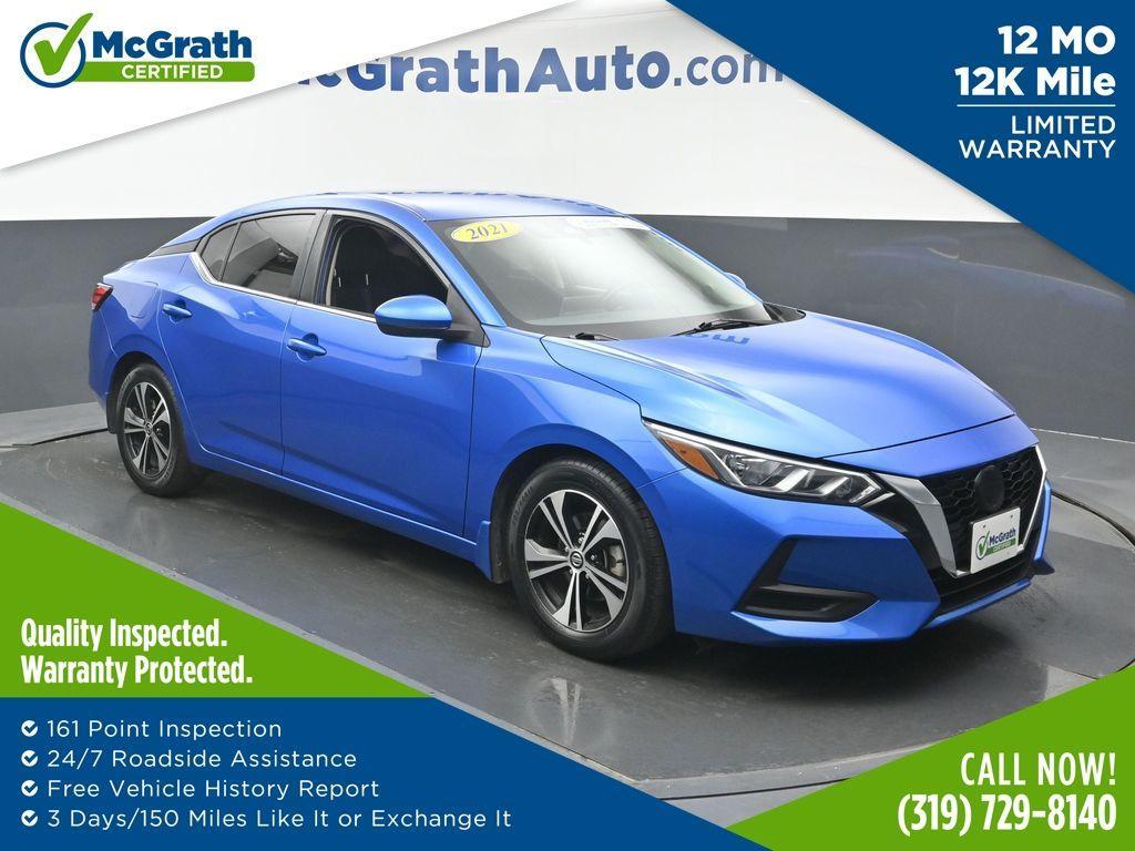used 2021 Nissan Sentra car, priced at $18,263