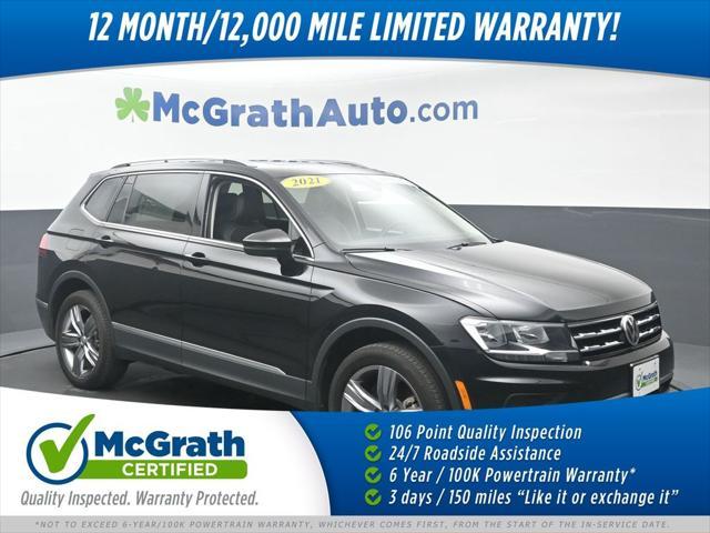 used 2021 Volkswagen Tiguan car, priced at $23,300