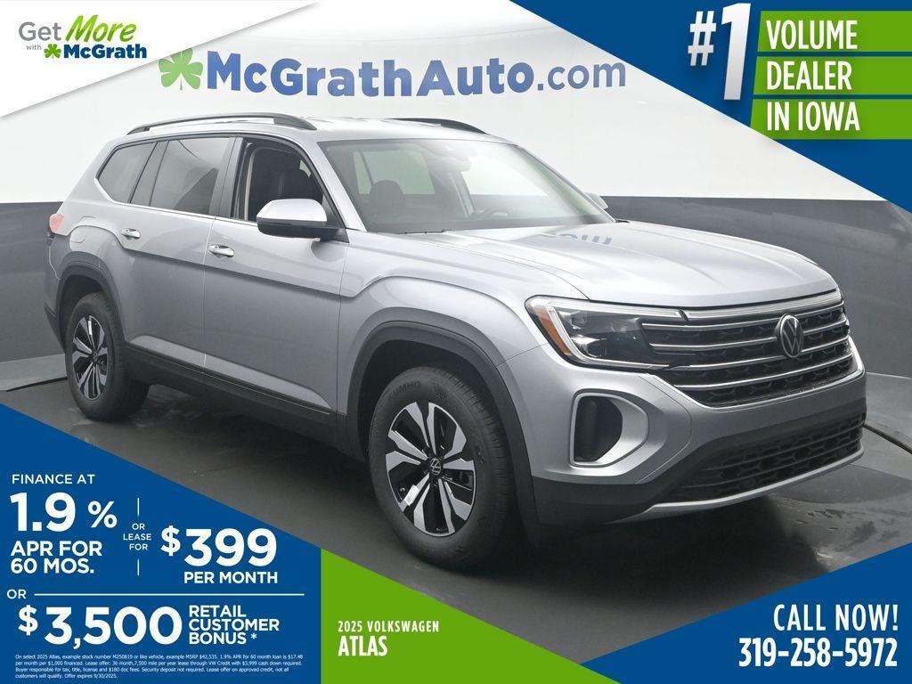new 2025 Volkswagen Atlas car, priced at $37,006
