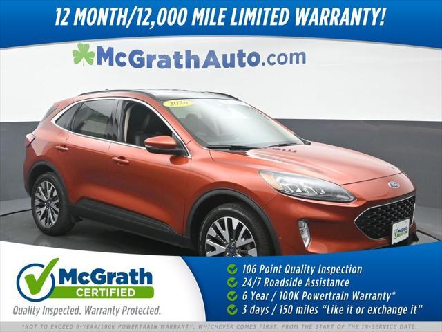 used 2020 Ford Escape car, priced at $19,999