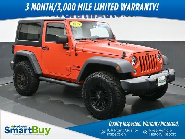 used 2015 Jeep Wrangler car, priced at $18,997