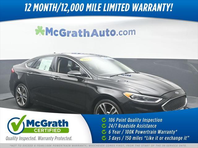 used 2019 Ford Fusion car, priced at $15,500