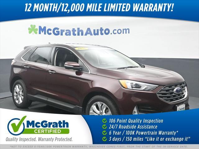 used 2021 Ford Edge car, priced at $20,000