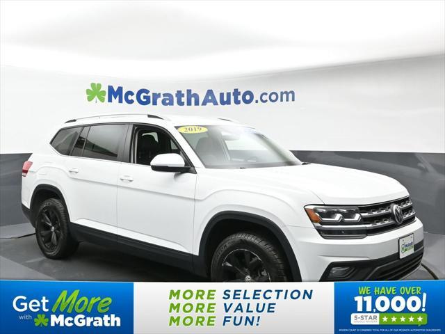 used 2019 Volkswagen Atlas car, priced at $19,500