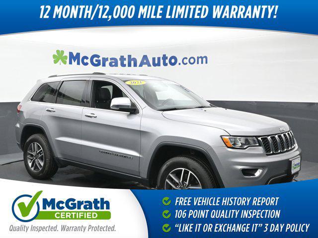 used 2021 Jeep Grand Cherokee car, priced at $31,235