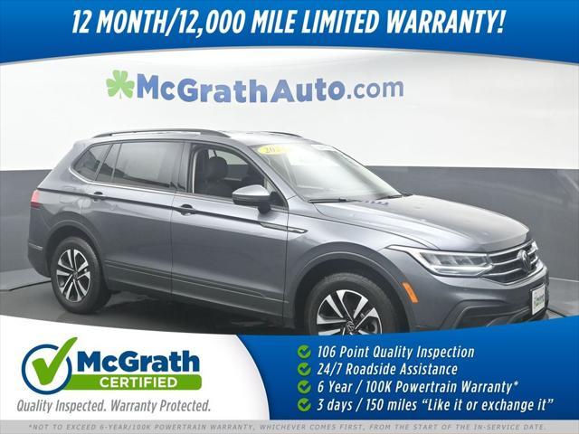 used 2024 Volkswagen Tiguan car, priced at $21,500