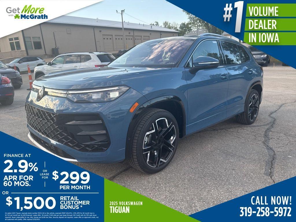 new 2025 Volkswagen Tiguan car, priced at $43,391