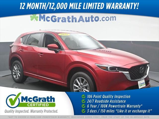 used 2024 Mazda CX-5 car, priced at $25,500