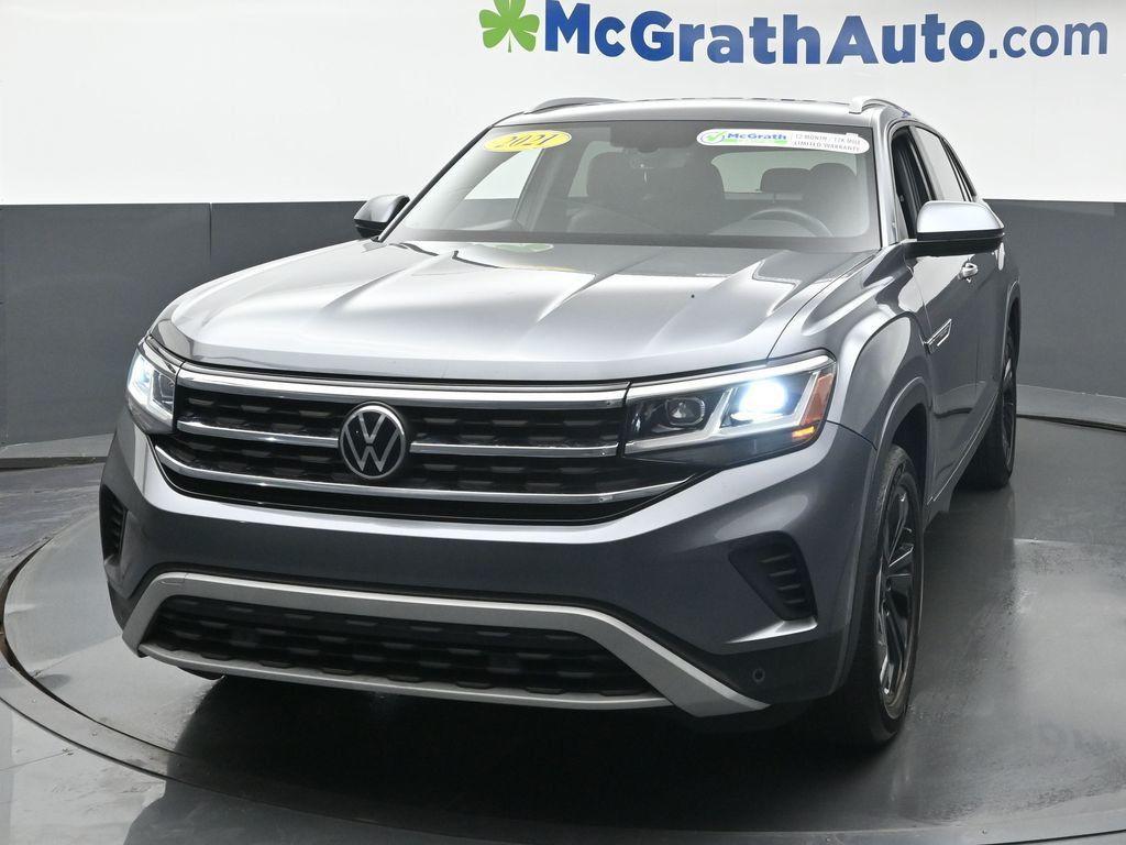 used 2021 Volkswagen Atlas Cross Sport car, priced at $22,694
