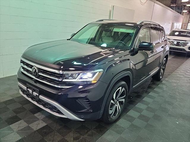 used 2021 Volkswagen Atlas car, priced at $30,500