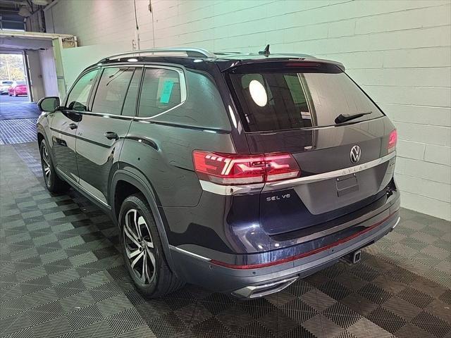 used 2021 Volkswagen Atlas car, priced at $30,500