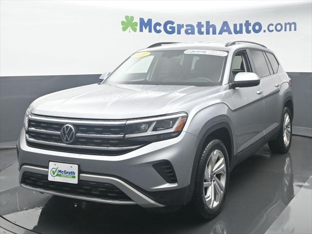 used 2021 Volkswagen Atlas car, priced at $25,000