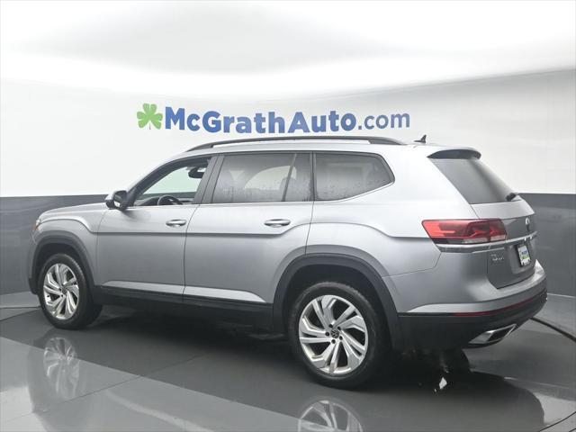 used 2021 Volkswagen Atlas car, priced at $25,000