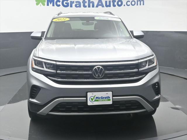 used 2021 Volkswagen Atlas car, priced at $25,000