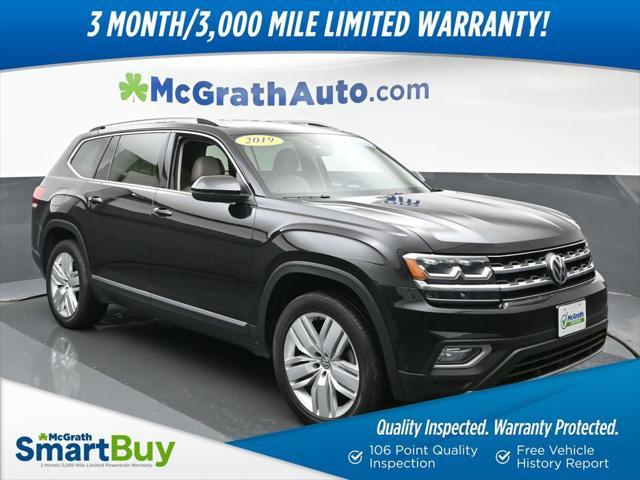 used 2019 Volkswagen Atlas car, priced at $27,675