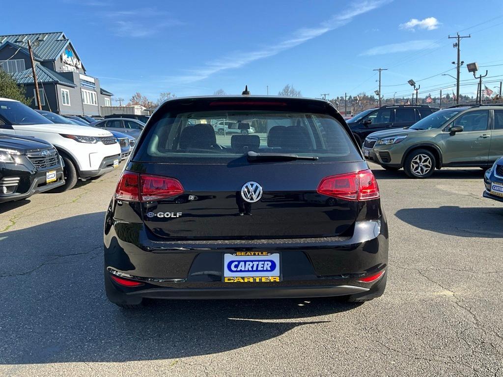 used 2016 Volkswagen e-Golf car, priced at $9,933