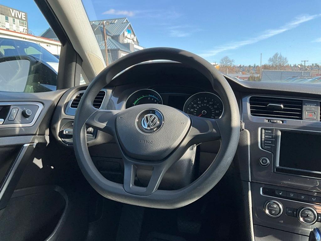used 2016 Volkswagen e-Golf car, priced at $9,933