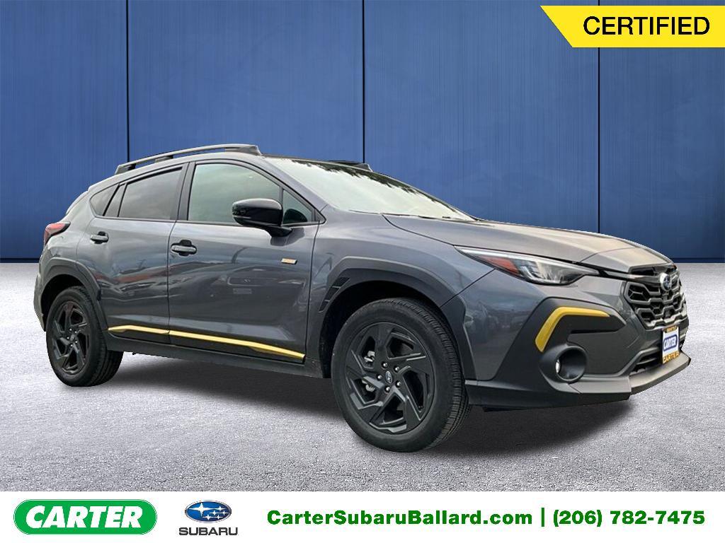 used 2024 Subaru Crosstrek car, priced at $29,548