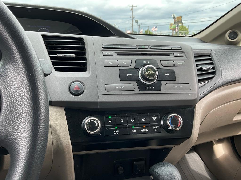 used 2012 Honda Civic car, priced at $9,201