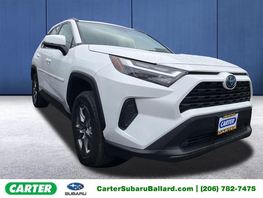 used 2023 Toyota RAV4 Hybrid car, priced at $34,290