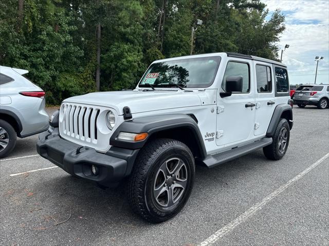 used 2018 Jeep Wrangler Unlimited car, priced at $35,988