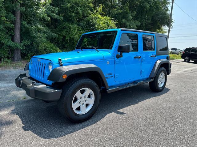used 2017 Jeep Wrangler Unlimited car, priced at $23,710