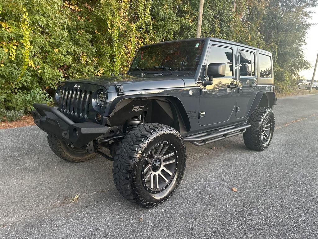 used 2016 Jeep Wrangler Unlimited car, priced at $19,988