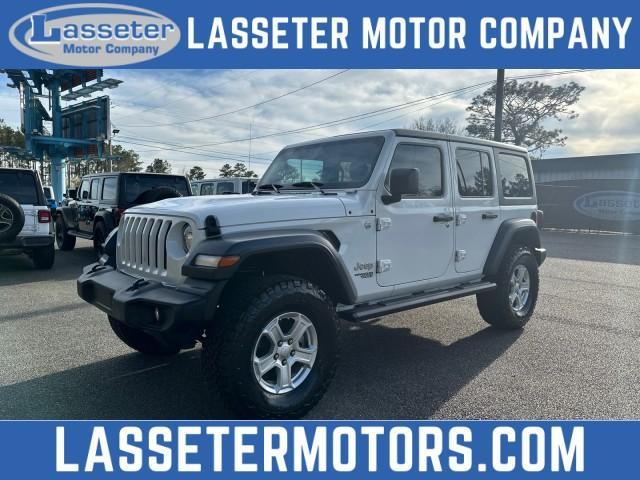 used 2020 Jeep Wrangler Unlimited car, priced at $29,788