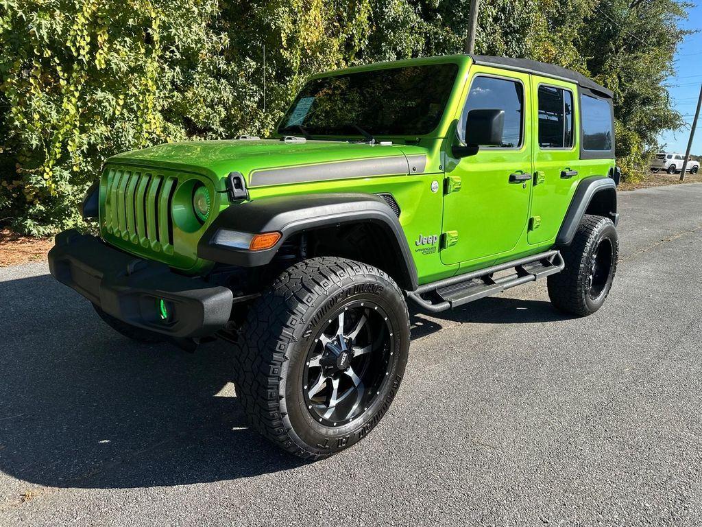 used 2018 Jeep Wrangler Unlimited car, priced at $22,988