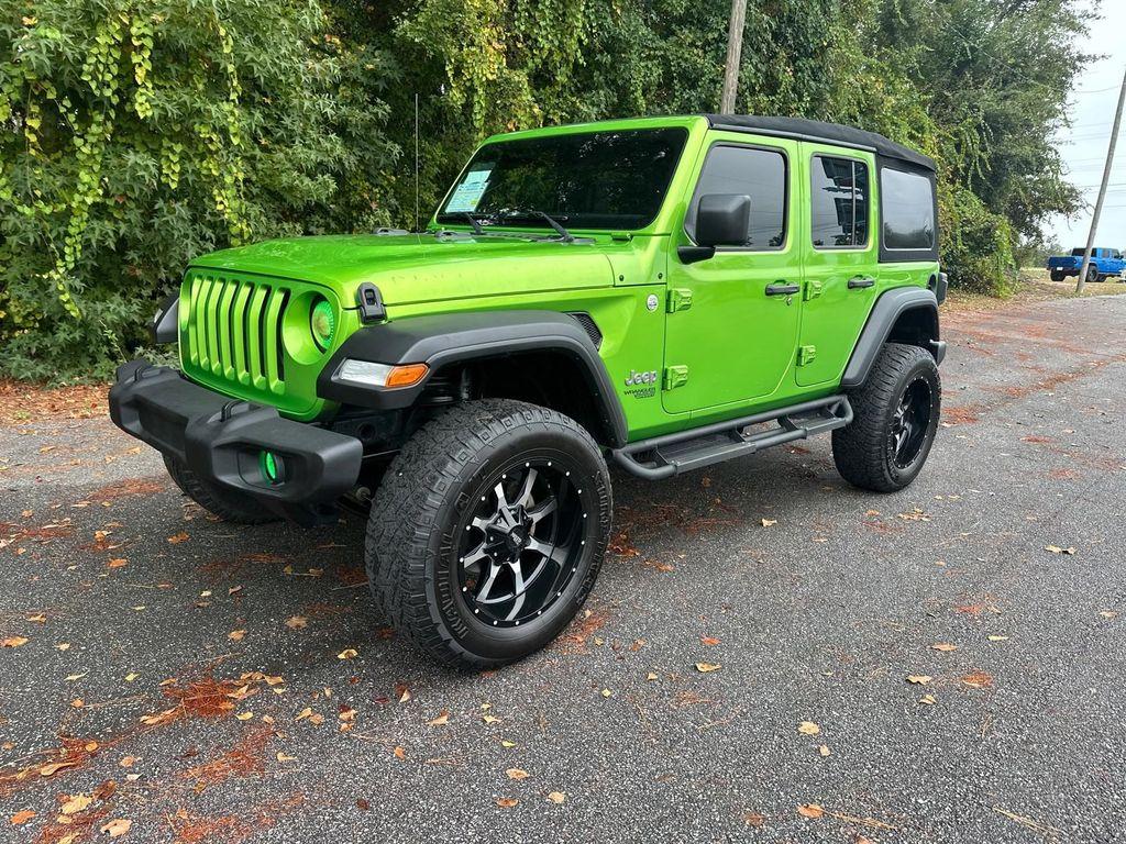 used 2018 Jeep Wrangler Unlimited car, priced at $22,988