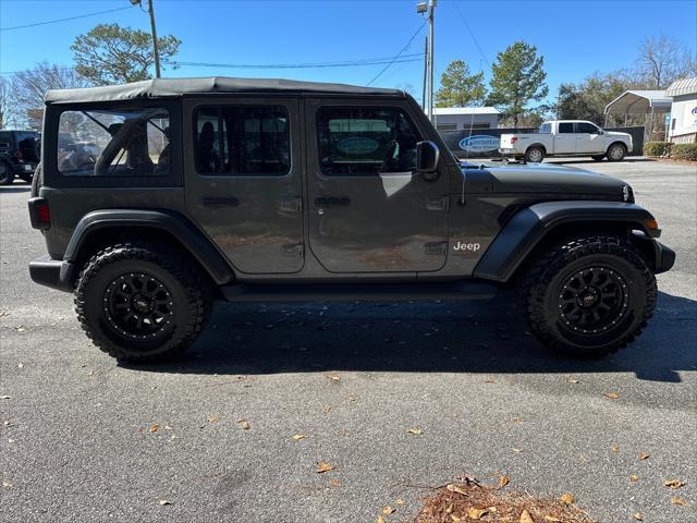 used 2020 Jeep Wrangler Unlimited car, priced at $31,680