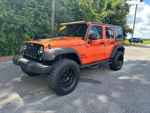 used 2015 Jeep Wrangler Unlimited car, priced at $18,988