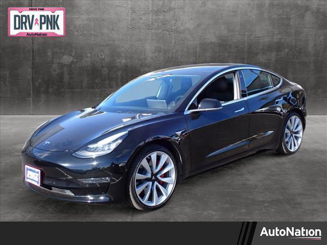 used 2018 Tesla Model 3 car, priced at $27,998