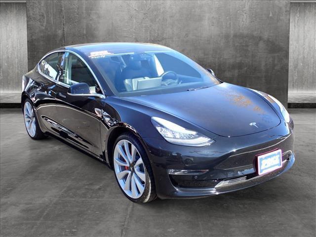 used 2018 Tesla Model 3 car, priced at $27,998